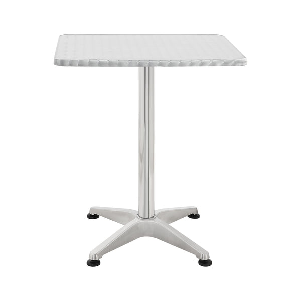 Mesa de bar y bistró Järpen Ajustable en altura Cuadrada [en.casa]