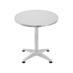 Mesa de bar y bistró Avesta Ajustable en altura Redonda [en.casa]