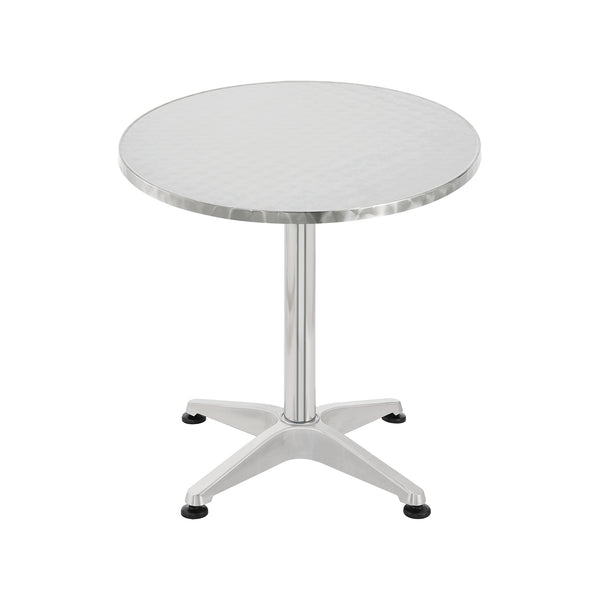 Mesa de bar y bistró Avesta Ajustable en altura Redonda [en.casa]