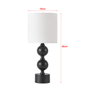 Lámpara de mesa Wrexham de 1 llama, 40 cm de alto [lux.pro]