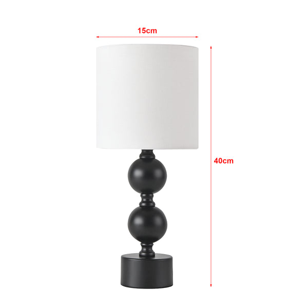 Lámpara de mesa Wrexham de 1 llama, 40 cm de alto [lux.pro]