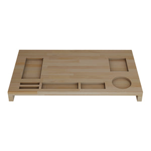 Soporte para monitor Ringsted 5x54x30 cm haya [en.casa]
