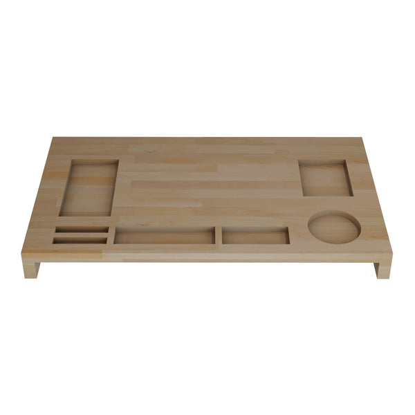 Soporte para monitor Ringsted 5x54x30 cm haya [en.casa]
