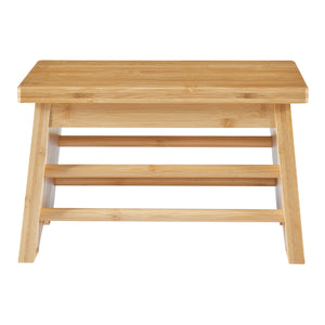 Taburete Ryslinge hasta 100 kg Bambú [en.casa]