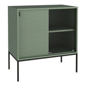 Aparador Eidsvoll 80x45x85cm Verde [en.casa]