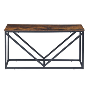 Estante para leña Vaasa con asiento 100x30x50cm [en.casa]