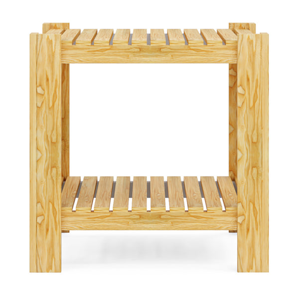 Mesa de centro Malax madera de pino [en.casa]