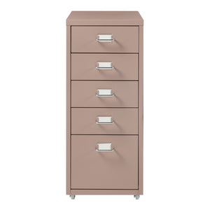 Contenedor móvil Kökar con 5 cajones 69x28x41 cm [en.casa]