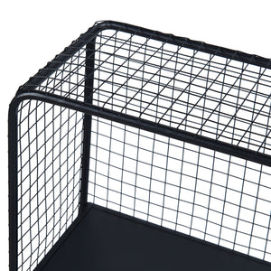 Estantería de pie Volda Metal 90x50x19 cm [en.casa]