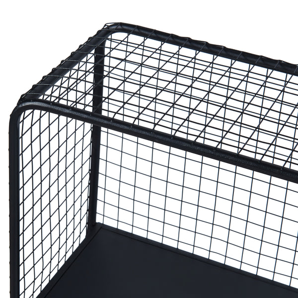 Estantería de pie Volda Metal 90x50x19 cm [en.casa]