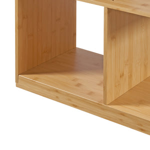 Estantería Gullspång Bambú 130x55x30cm Natural [en.casa]