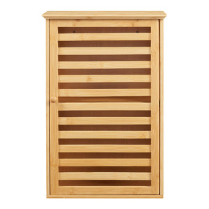 Armario de baño Järfälla 55x37x16 cm Bambú [en.casa]