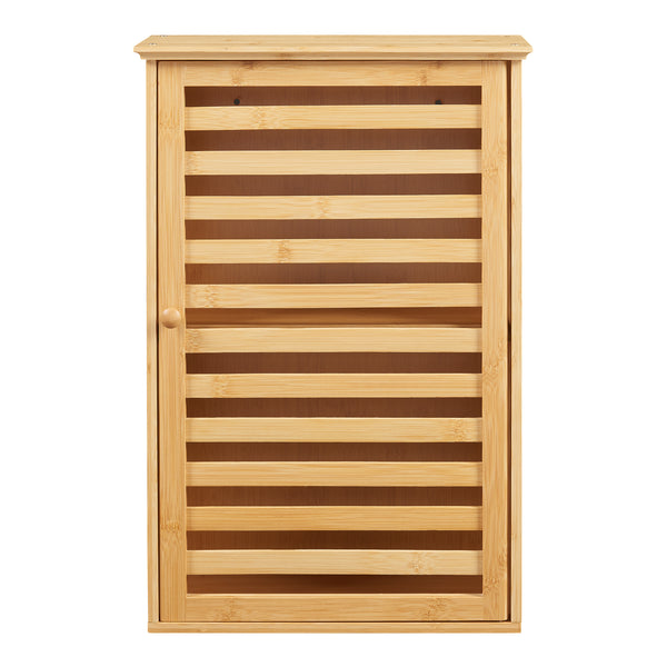 Armario de baño Järfälla 55x37x16 cm Bambú [en.casa]