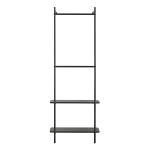 Perchero de pared Bremanger 162x60x26cm Negro [en.casa]