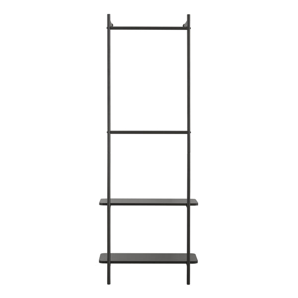 Perchero de pared Bremanger 162x60x26cm Negro [en.casa]