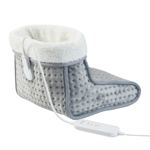 Calentador de pies eléctrico Bari 100W Gris [en.casa]