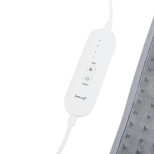 Almohadilla térmica eléctrica Bella 80W 40x30cm Gris [en.casa]