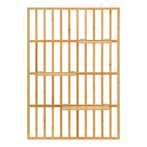 Estantería de pared Røst 120x80x13cm Bambú [en.casa]