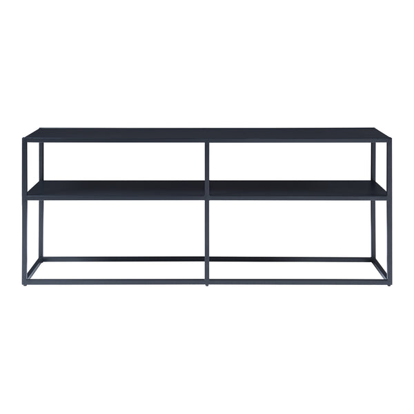Mesa de televisión Solund 120x30x46cm Negro [en.casa]
