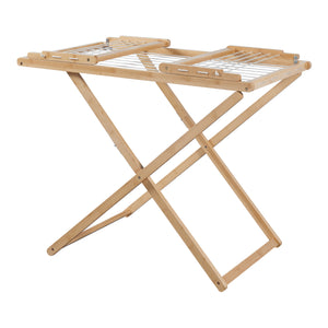 Tendedero plegable Fakala 154x59x82 cm Bambú [en.casa]