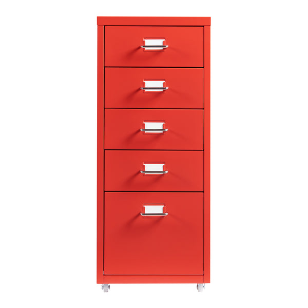 Contenedor móvil Kökar con 5 cajones 69x28x41 cm [en.casa]