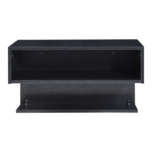 Estantería de pared Gauldal 57x30x32 cm Negro [en.casa]