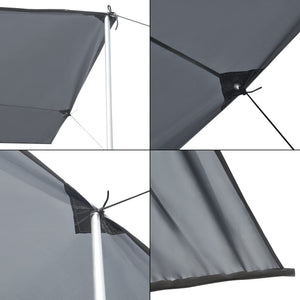 Toldo para caravana Beuningen 400x240x235 cm Gris [pro.tec]