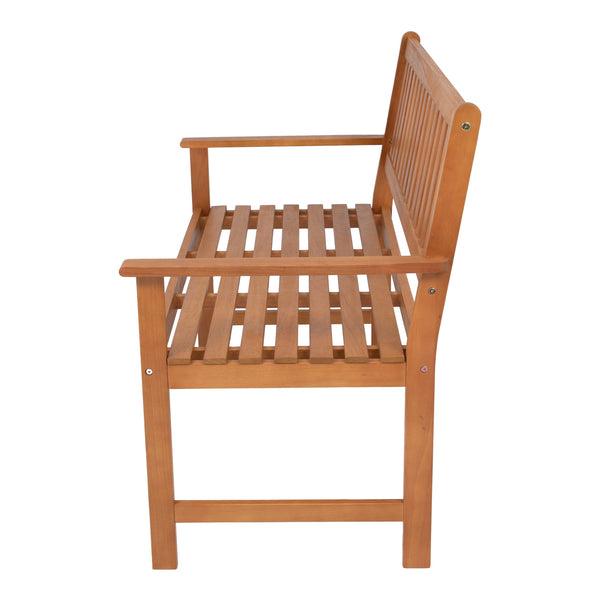 Banco de jardín Canzano 120x58x90 cm [casa.pro]