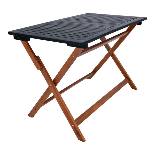 Conjunto de muebles de jardín Altamura de 5 piezas. Madera de acacia con certificación FSC® [en.casa]