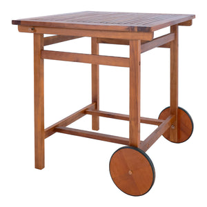 Conjunto de muebles de jardín Ancarano de 5 piezas. Madera de acacia con certificación FSC® [en.casa]