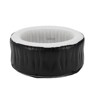 Bañera de hidromasaje inflable Carbone 165x70 cm [pro.tec]