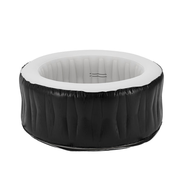 Bañera de hidromasaje inflable Carbone 165x70 cm [pro.tec]