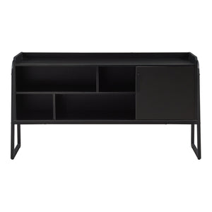 Mueble de televisión Storfjord 120x34x63 cm Negro [en.casa]