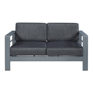Conjunto de muebles de jardín Avise 5 piezas aluminio [casa.pro]