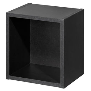 Armario alto Skelbolu con estante insertado 30x140x25 cm aspecto roble [en.casa]