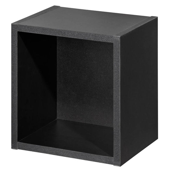 Armario alto Skelbolu con estante insertado 30x140x25 cm aspecto roble [en.casa]