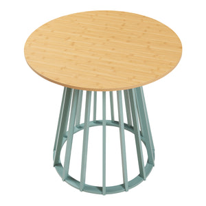 Mesa de comedor Lensuu 76x Ø80 cm [en.casa]