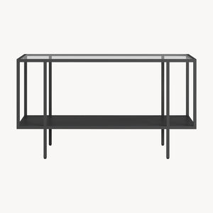 Mesa de centro Nynna 90x50x50 cm Negro [en.casa]