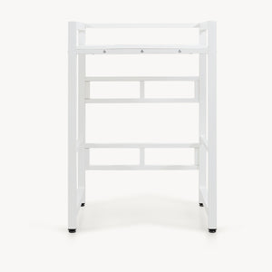 Estante para lavadora Hökangend 105x73x63 cm Blanco [en.casa]