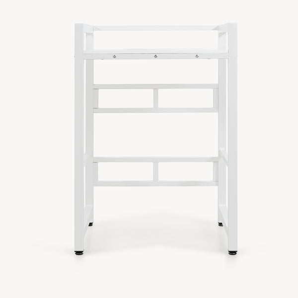 Estante para lavadora Hökangend 105x73x63 cm Blanco [en.casa]