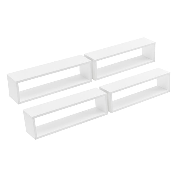 Estantería de pared Fagernes 59x15x17cm juego de 4 unidades varios colores en.casa