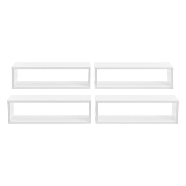 Estantería de pared Fagernes 59x15x17cm juego de 4 unidades varios colores en.casa