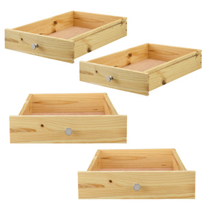 Cajón para muebles de palets europeos DIY en varios colores [en.casa]