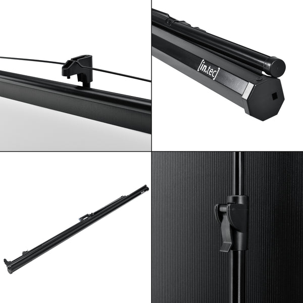 Pantalla de proyector con trípode 113 pulgadas [in.tec]