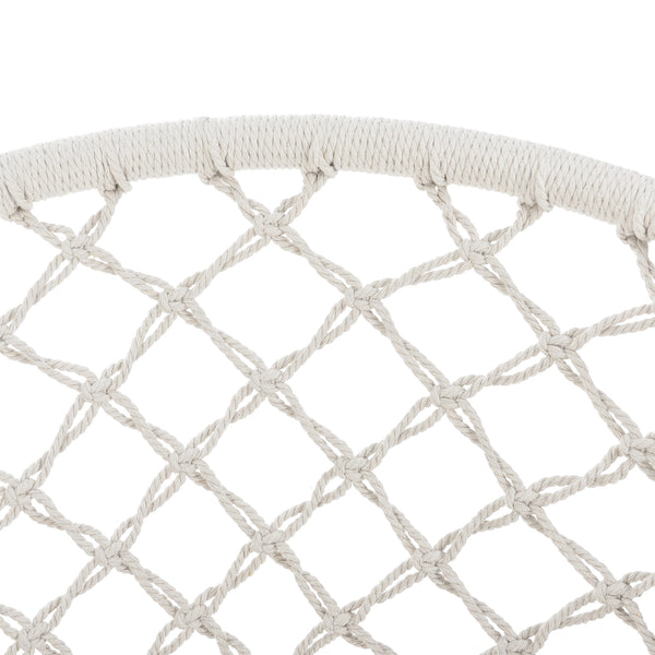 Silla colgante Tampico Máx. 100 kg para interior y exterior Crema casa.pro