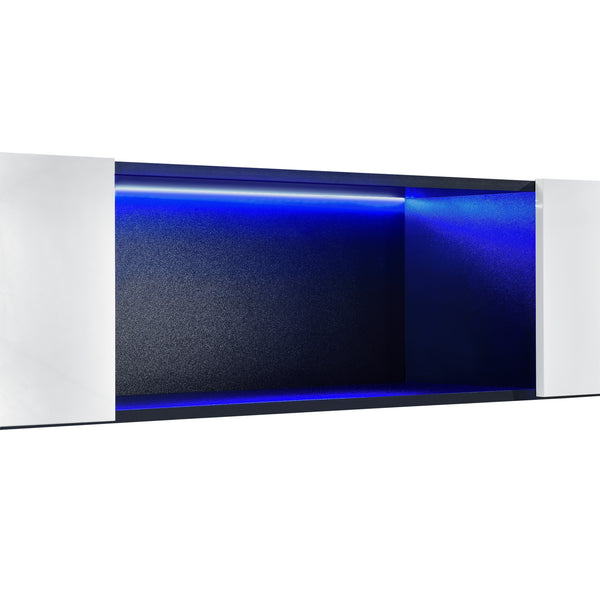 Tabla de entrenamiento Thabong 150x30x30 cm con iluminación LED Negro/Blanco en.casa