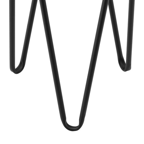 Soporte para macetas Marchin 2 piezas Negro-Dorado en.casa