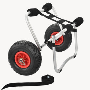 Carro de Transporte Kayak Drau aluminio 72 x 31 x 44 cm [in.tec]