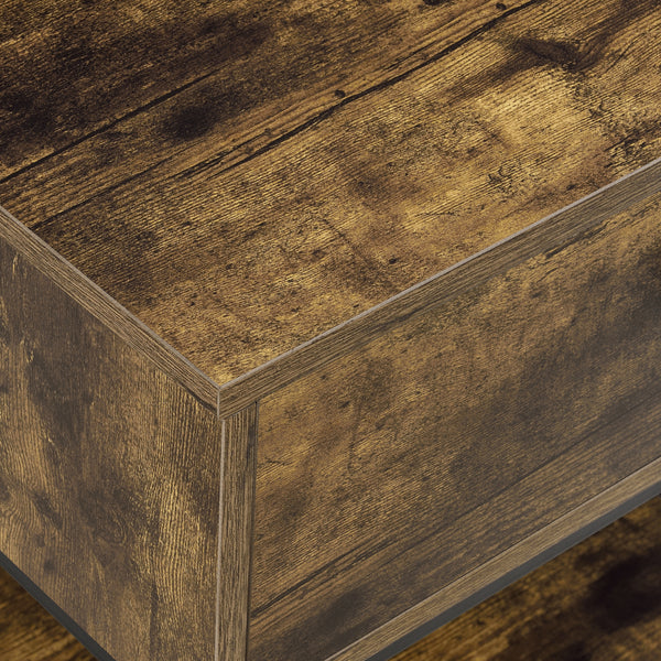 Mesa auxiliar Bjuv 45x39x49cm Tono de madera oscura en.casa