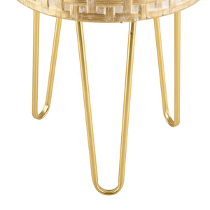 Soporte para flores Kalmthout juego de 3 en color latón en.casa